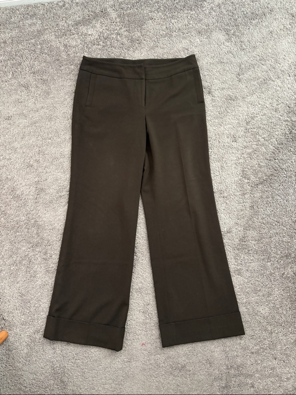 Rafaella Black Wide-Leg Trousers